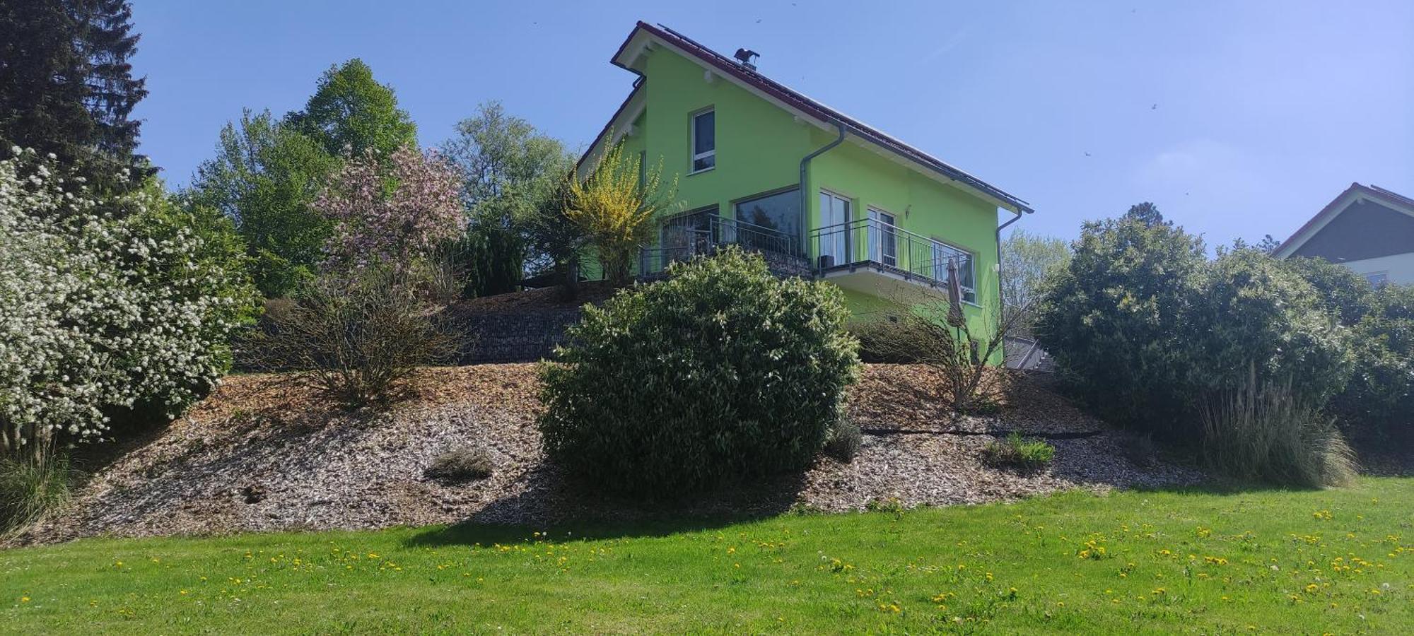 Ferienwohnung Am Waldrand Herdwangen-Schönach Exteriör bild