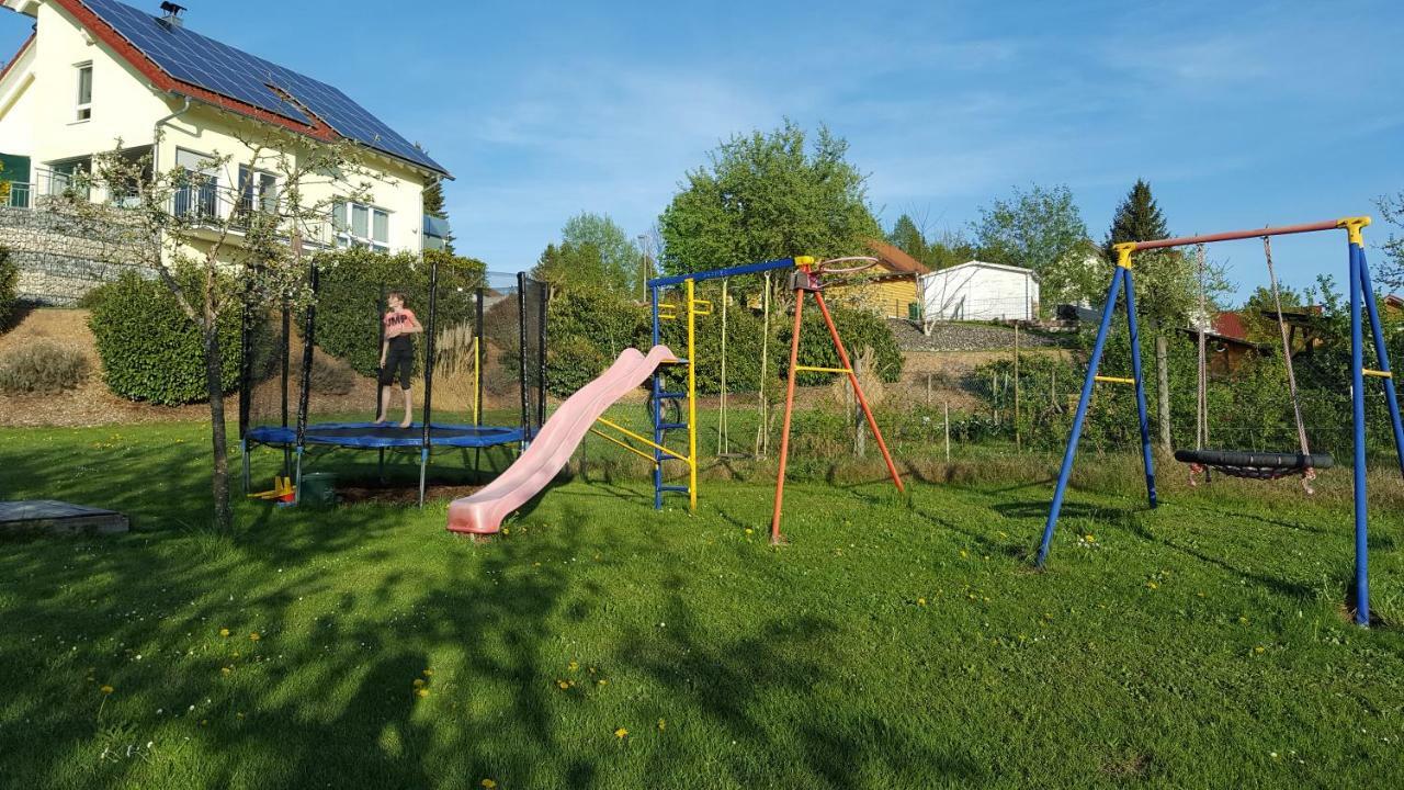 Ferienwohnung Am Waldrand Herdwangen-Schönach Exteriör bild